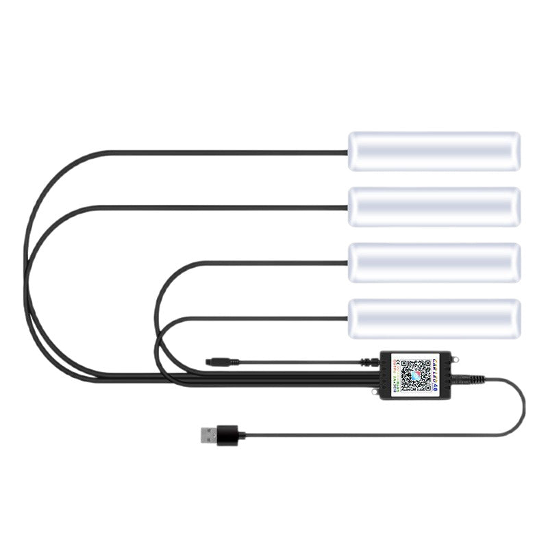 Smart Car Ambient Lighting | Fiber Optic LED with App Control
